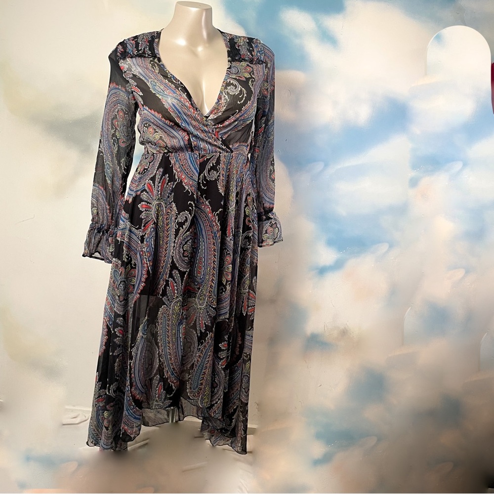 Spy Zone Exchange paisley maxi dress